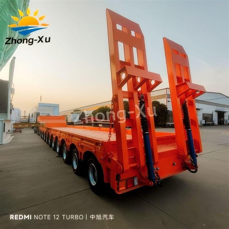 China Lowboy Trailer Factory high quality